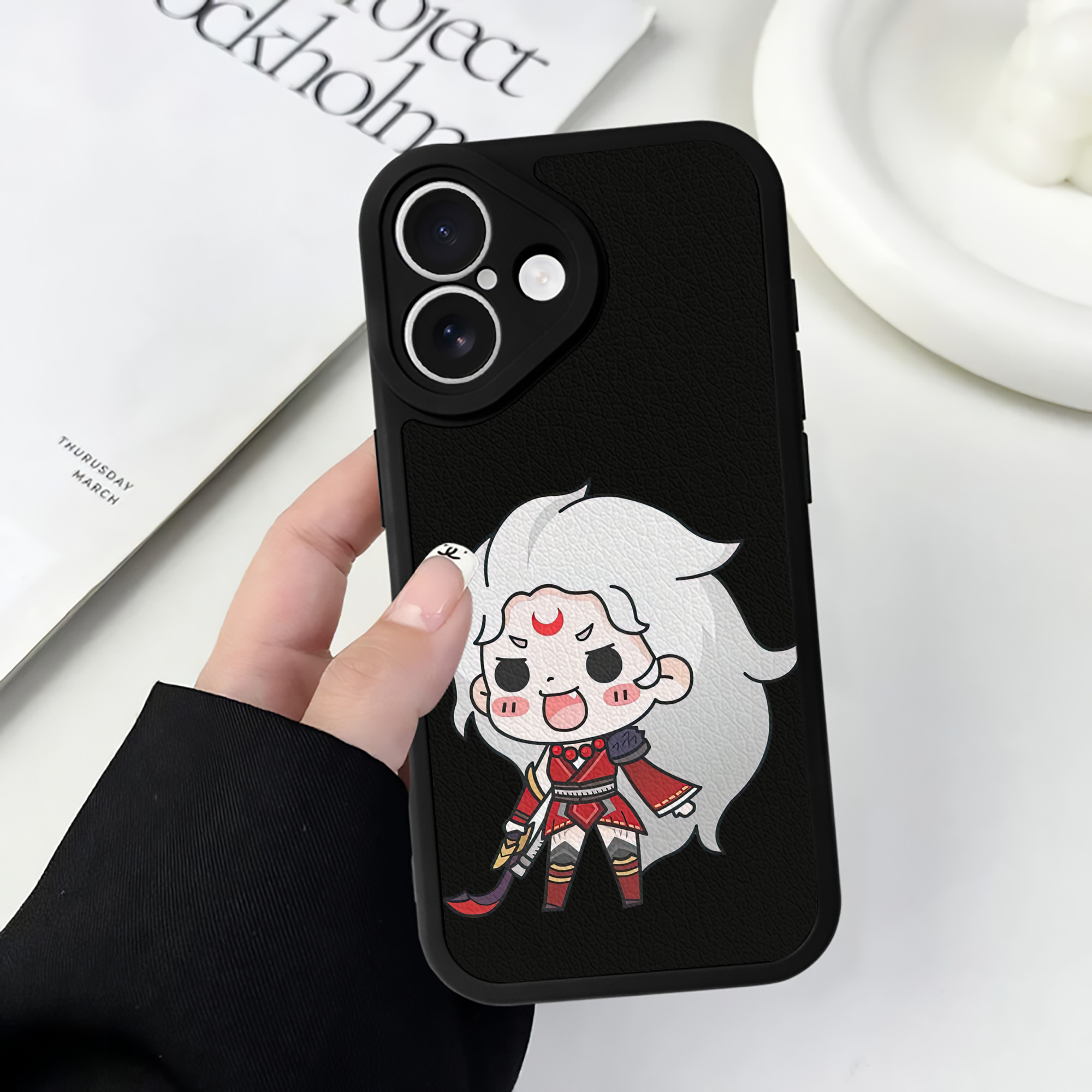 リーグ・オブ・レジェンド League of Legends LOL 【iPhone 16シリーズ対応】シリコンスマホケース（レザー調） 材質：シリコン